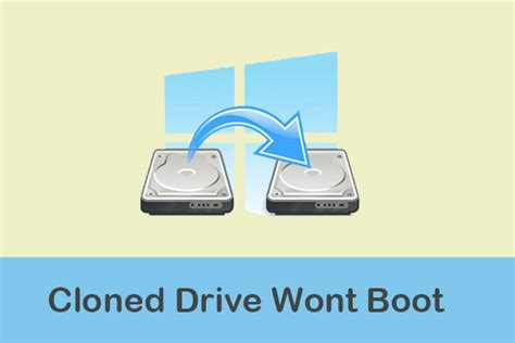 my cloned drive won't boot|make a cloned disk bootable.